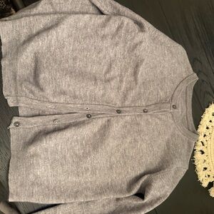 SHEIN Gray Women's Cardigan Sweater